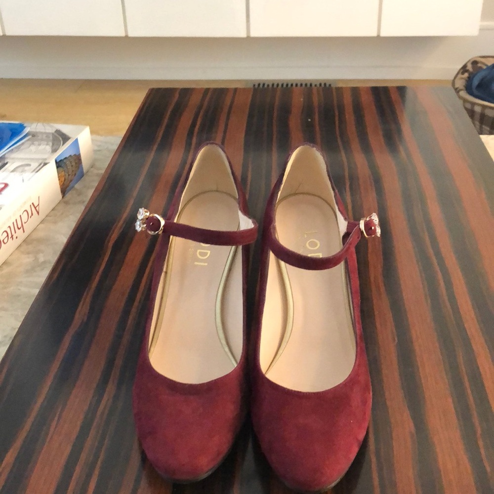 COPY - LODI Ladies Suede Burgundy NWOT bundle 2 for $30